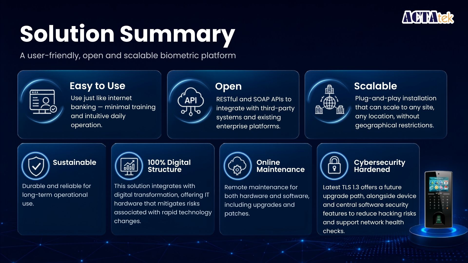 ACTAtek platform gallery image 28